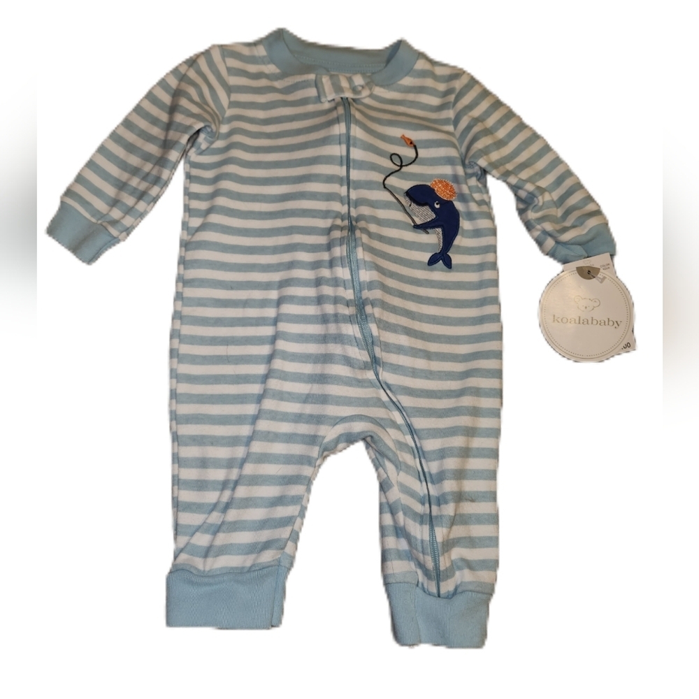 💓 3/$15 Koala Baby Long Sleeved Zip Up Sleeper New With Tags